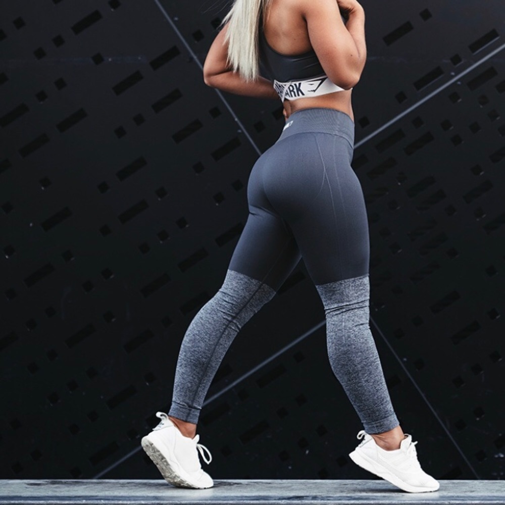 Gymshark two toned grey leggings